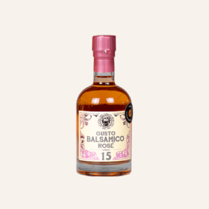 Gusto Balsamico Rosé in der Flasche vom Olivenbauer, fruchtig elegant