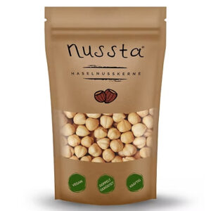 Haselnussaufstrich Nussta im Glas vom Olivenbauer